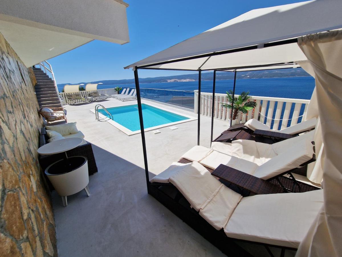 Big Panorama Villa, For 21 Person In Omis Celina Bagian luar foto