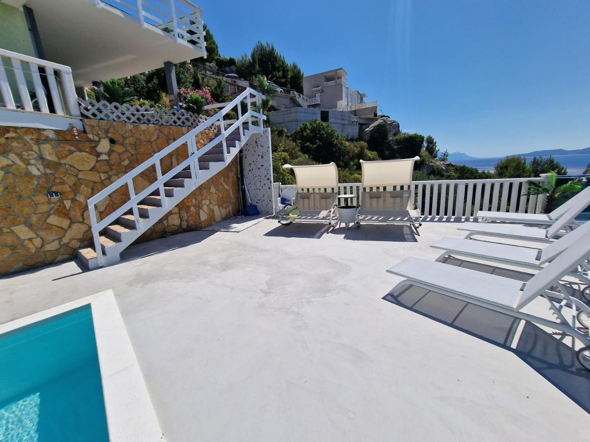 Big Panorama Villa, For 21 Person In Omis Celina Bagian luar foto