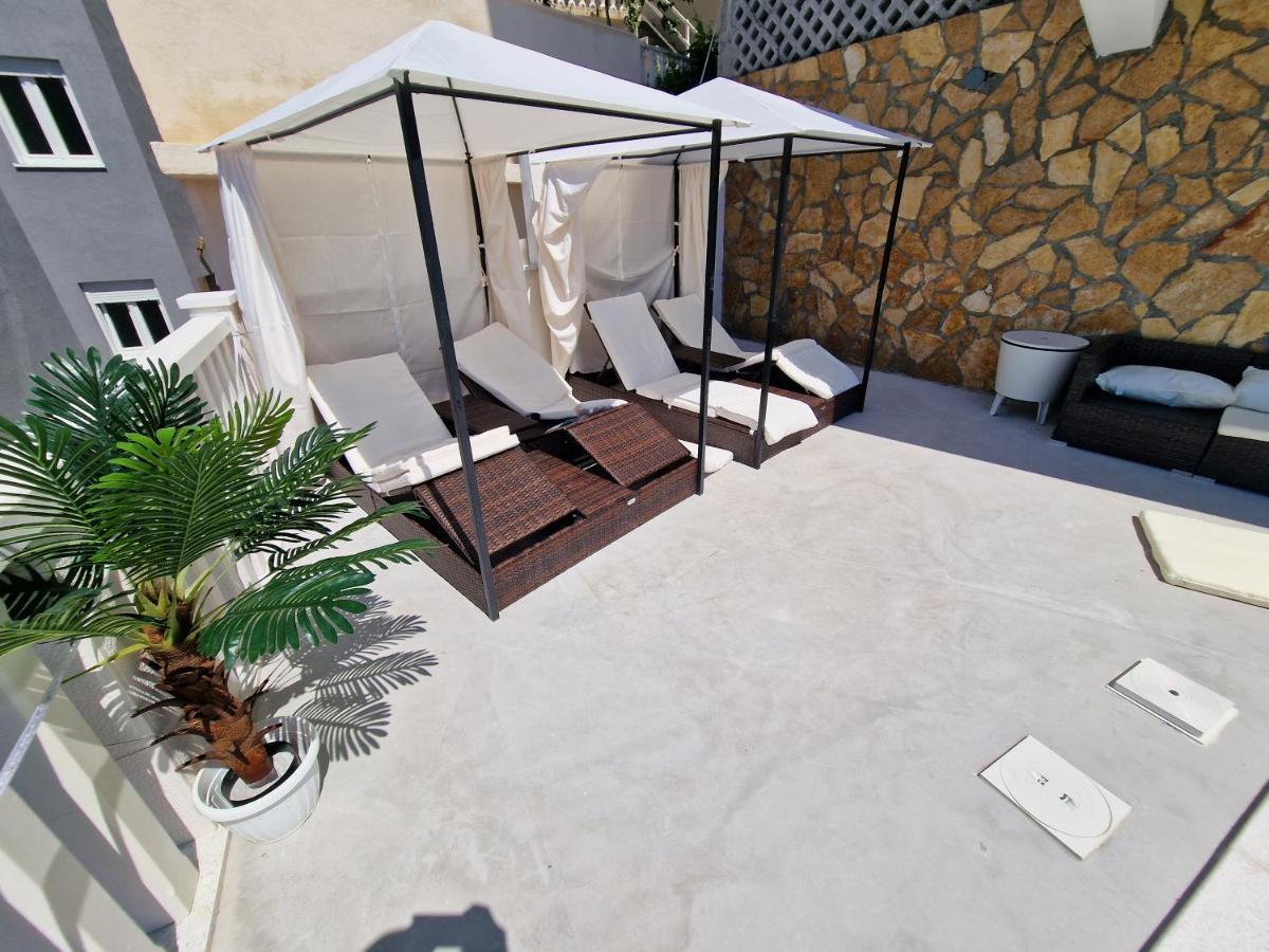 Big Panorama Villa, For 21 Person In Omis Celina Bagian luar foto