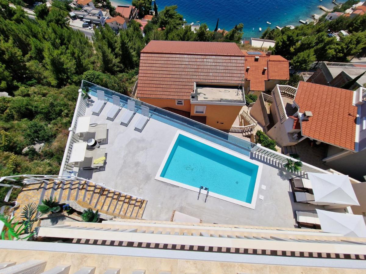 Big Panorama Villa, For 21 Person In Omis Celina Bagian luar foto
